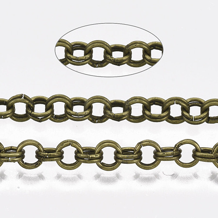 Iron Rolo Chains CH-S125-011C-AB-1