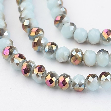 Electroplate Glass Beads Strands EGLA-P018-4mm-H02-4A-1