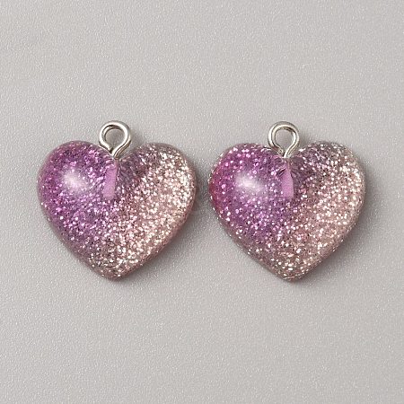 Transparent Resin Pendants CRES-TAC0010-05B-1