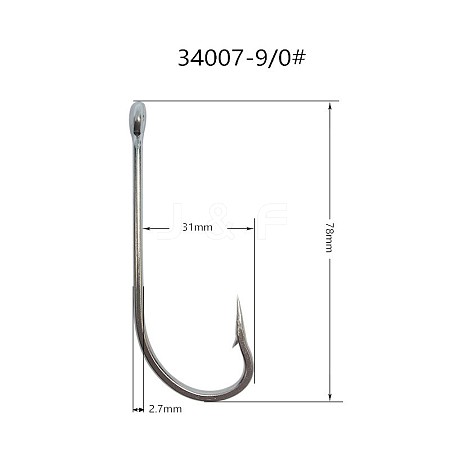 Stainless Steel Fishing Hooks STAS-WH0014-68D-1