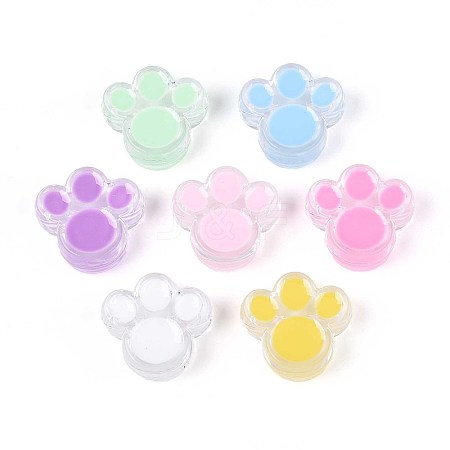 Transparent Acrylic Beads ACRC-T013-07-1