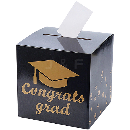 1Pc Graduation Party Paper Card Boxes CBOX-SP0001-07-1