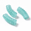 Two Tone Opaque Acrylic Beads OACR-A016-06G-1