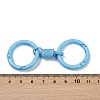 Alloy Spring Gate Clasps PALLOY-Q009-01H-3