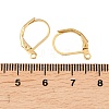 Brass Lever Back Hoop Earrings KK-EC223-C-4