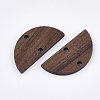 Walnut Wood Links connectors WOOD-S054-41-2