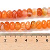 Natural Banded Agate Beads Strands G-F790-I01-01L-5