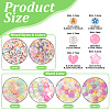 Luminous Transparent Acrylic Beads LACR-TA0001-02-4