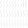 40Pcs 304 Stainless Steel Pendants STAS-UN0060-38-1