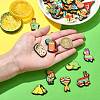 60Pcs 30 Styles PVC Cabochons KY-CJ0002-09B-4