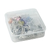 Alloy with Transparent Acrylic Pendants FIND-FS0002-33-6