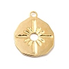Ion Plating(IP) 304 Stainless Steel Pendants LS-STAS-I197-006G-3