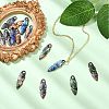 24Pcs 12 Colors Zinc Alloy Pendants FIND-CJ0005-14-6