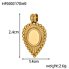 304 Stainless Steel Pendants STAS-OY015-82G-2