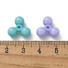 Opaque Acrylic Beads PACR-Q008-27-3