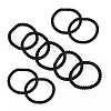 Polyester Hair Accessories OHAR-TADJ0099-01-3