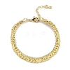 Rack Plating Brass Bracelets for Women BJEW-K244-03G-1