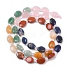 Natural Yellow Aventurine & Red Jasper & Rose Quartz & Sodalit & Green Aventurine Beads Strands G-Z135-A01-4