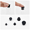 50Pcs 5 Styles Silicone Hole Plugs AJEW-GF0011-62G-5