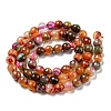 Natural Agate Beads Strands G-C082-A01-01-3