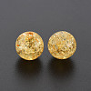 Transparent Crackle Acrylic Beads X-MACR-S373-66A-N13-2