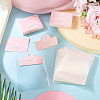 100Pcs Folding Flower Printed Paper Display Header Cards CDIS-TA0001-46A-6
