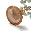 Natural Green Aventurine Chips Tree Display Decorations DJEW-C003-01F-3
