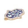 Alloy Enamel Pendants ENAM-A138-01KCG-01-3