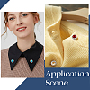 20Pcs 2 Bags 10 Colors PP Plastic Lapel Pin Backs JEWB-CY0001-06-5