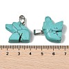 Synthetic Turquoise Pendants G-B127-02P-07-3