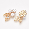 Alloy Rhinestone Cabochons PALLOY-T066-18KC-2