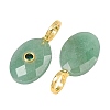 Natural Green Aventurine Pendants G-F837-05D-2