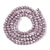 Electroplate Glass Beads Strands LS-EGLA-A044-P3mm-B13-3
