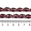 Transparent Glass Beads Strands LS-EGLA-N013-T10mm-D03-4