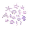 Ocean Theme Transparent Acrylic Beads TACR-T028-69-01C-2