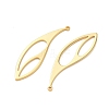 Brass Pendants KK-Z136-65G-02-2