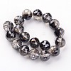 Electroplate Glass Bead Strands EGLA-J140-HP02-14mm-2