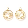 Brass Pendants ZIRC-L098-028G-2