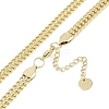304 Stainless Steel Wheat Chain Necklaces for Women NJEW-C055-05G-2