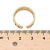 304 Stainless Steel Open Cuff Rings X-RJEW-K245-55G-2