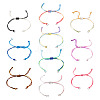 30Pcs 10 Color Nylon Bracelets Making BJEW-TAC0041-1