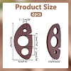 Wood Gardening Tool TOOL-WH0053-78C-2