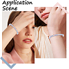 5 Colors Transparent Acrylic Beads MACR-PA0001-03A-01-4
