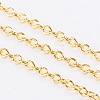 Brass Cable Chains X-CHC034Y-G-1