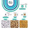 DIY Beads Jewelry Making Finding Kit DIY-TA0003-89-13