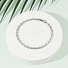 201 Stainless Steel Cuba Style Chian Bracelet for Men BJEW-B138-06P-03-2