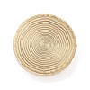 Tree Rings Brass Stamp Head AJEW-M036-02G-2