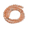 Natural Multi-Moonstone Beads Strands X-G-J157-6mm-06A-01-5