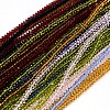Glass Beads Strands EGLA-J027-M-1