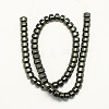 Non-magnetic Synthetic Hematite Beads Strands G-S093-2